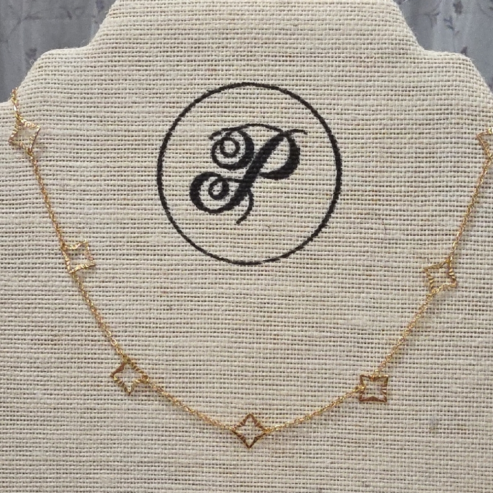 Plunder Gold Star Necklace